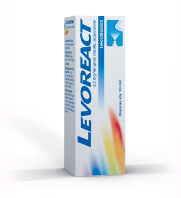LEVOREACT*SPRAY NAS 10ML 0,5MG - Farmacia Bartoli