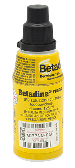 BETADINE*SOLUZ CUT 125ML 10% - Farmacia Bartoli
