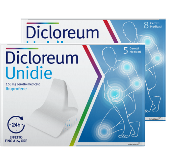 DICLOREUM UNIDIE*5CER 136MG24H - Farmacia Bartoli