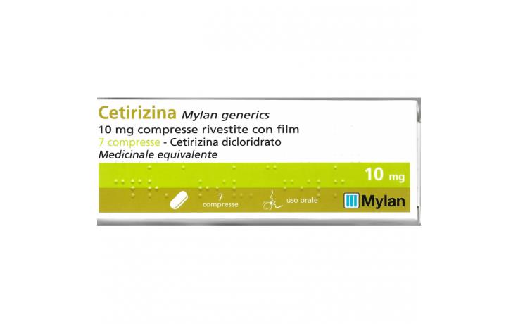 CETIRIZINA MY*7CPR RIV 10MG - Farmacia Bartoli