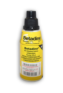 BETADINE*SOLUZ CUT 125ML 10% - Farmacia Bartoli