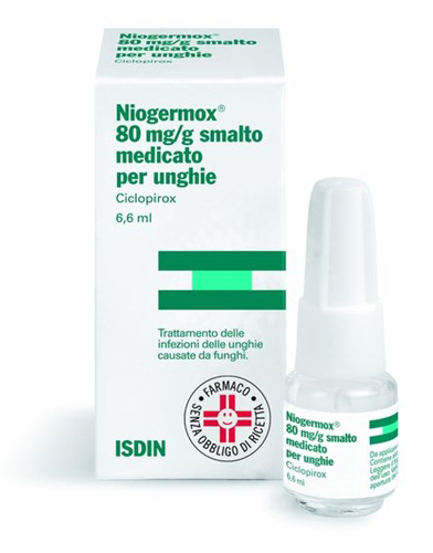 NIOGERMOX*SMALTO UNGHIE 6,6ML - Farmacia Bartoli