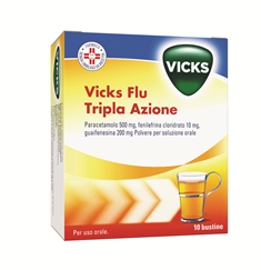 VICKS FLU TRIPLA A*OS 10BUST - Farmacia Bartoli