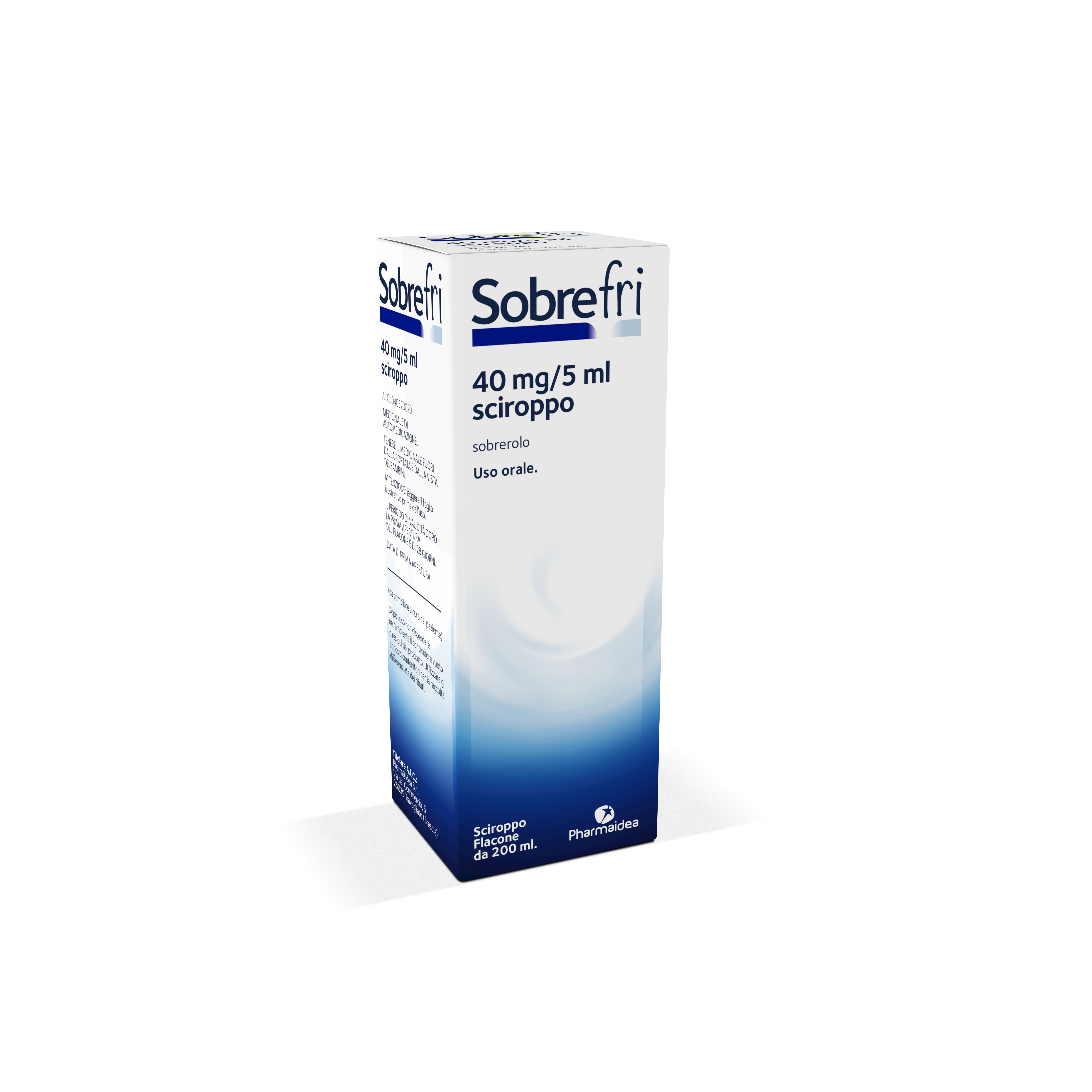 SOBREFRI*SCIR FL200ML 40MG/5ML - Farmacia Bartoli