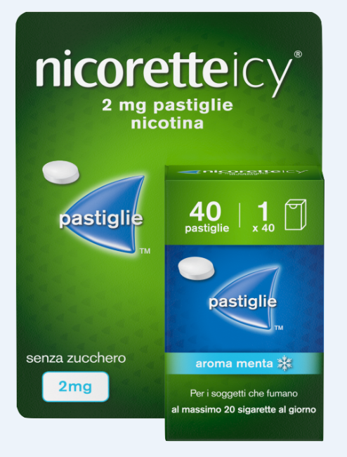 NICORETTEICY*40PAST 2MG - Farmacia Bartoli