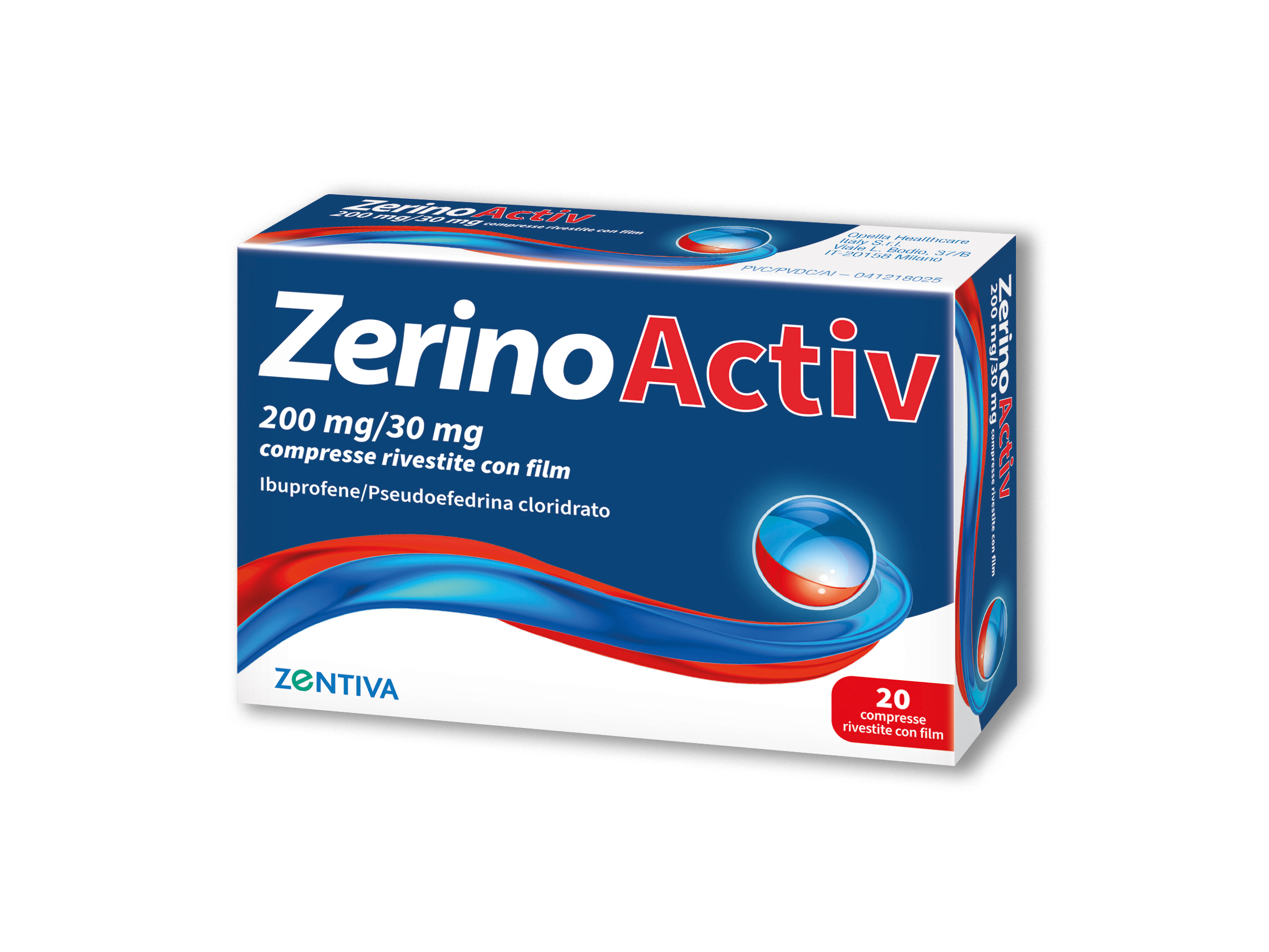 ZERINOACTIV*20CPR 200MG+30MG - Farmacia Bartoli