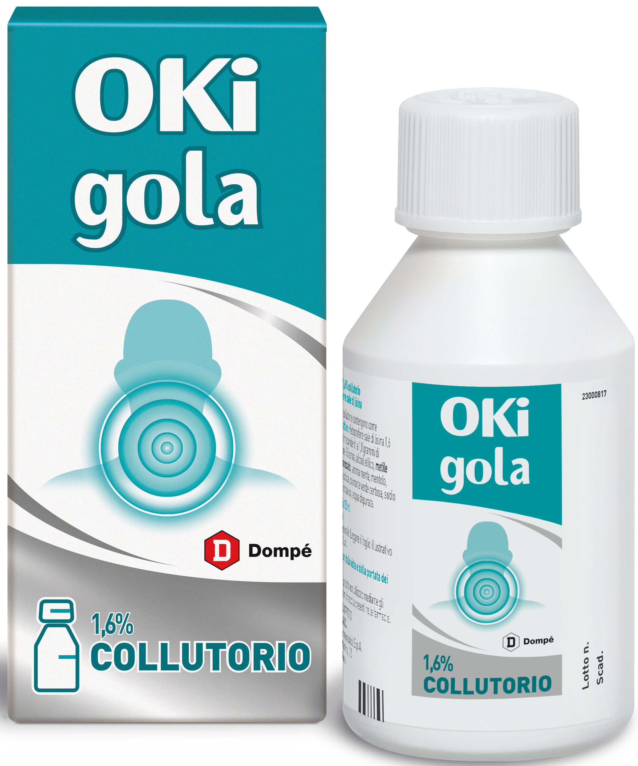 OKI GOLA*COLLUT 150ML 1,6% - Farmacia Bartoli