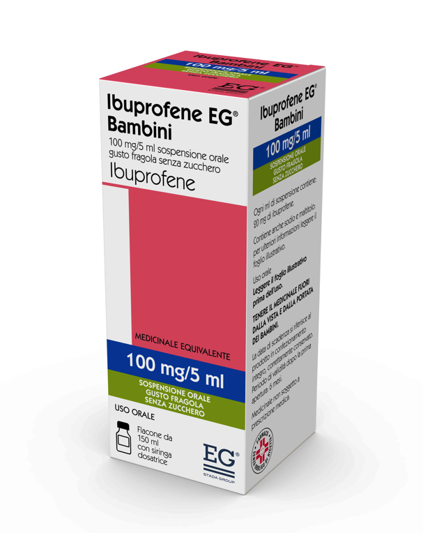IBUPROFENE EG*BB 150ML FRAGOLA - Farmacia Bartoli