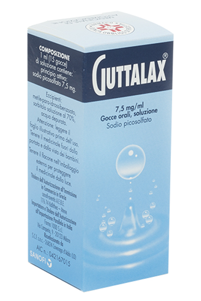 GUTTALAX*OS GTT 15ML 7,5MG/ML - Farmacia Bartoli