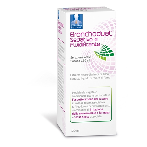 BRONCHODUAL SEDATIVO FLU*120ML - Farmacia Bartoli