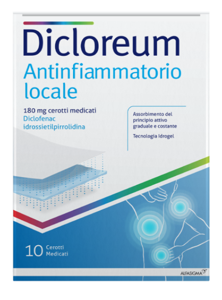 DICLOREUM ANT LOC*10CER MED180 - Farmacia Bartoli