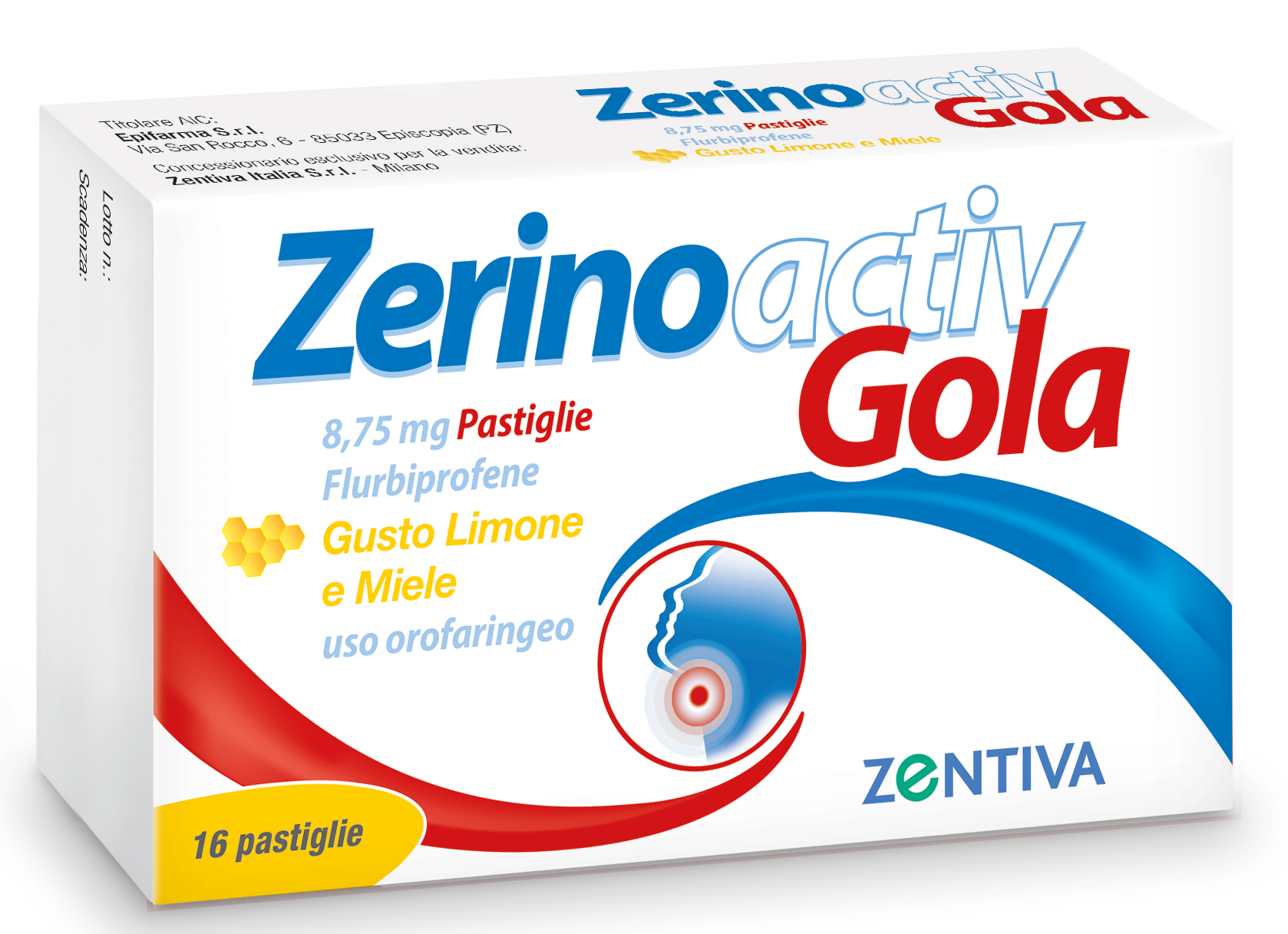 ZERINOACTIV GOLA*16PASTL LIM M - Farmacia Bartoli