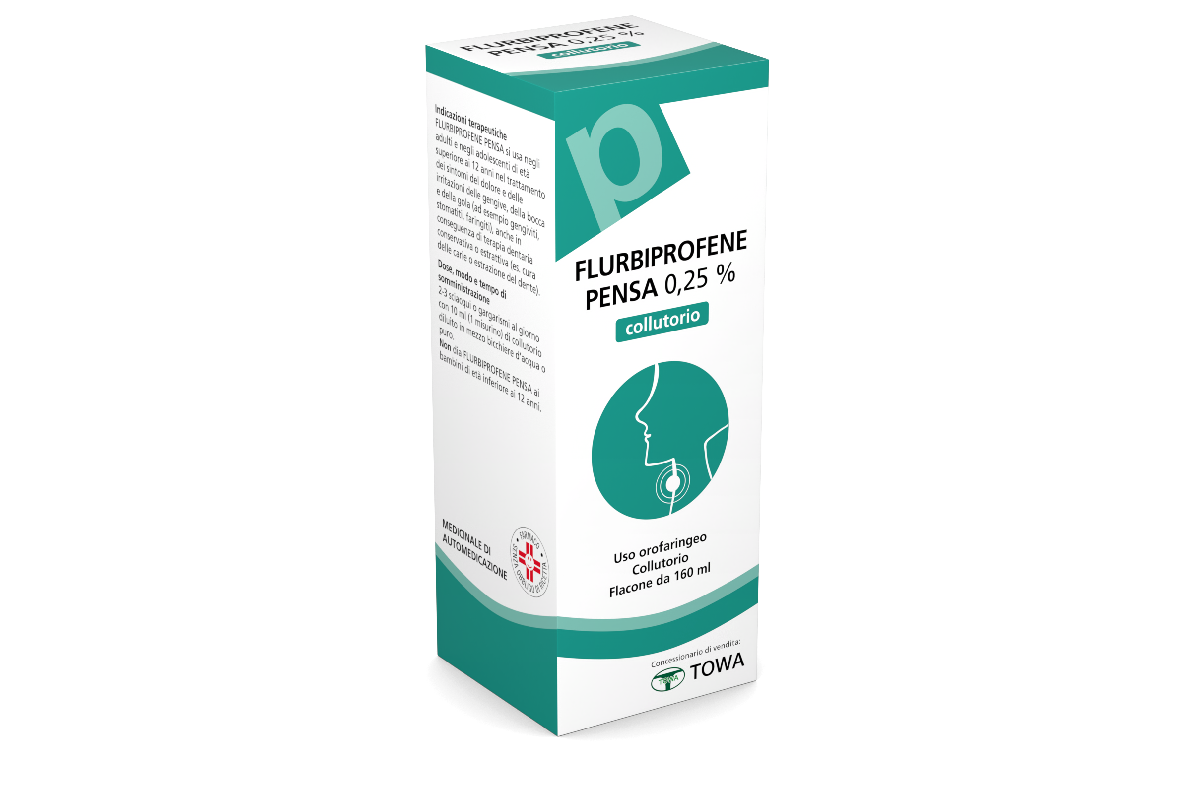 FLURBIPROFENE PE*COLLUT 160ML - Farmacia Bartoli