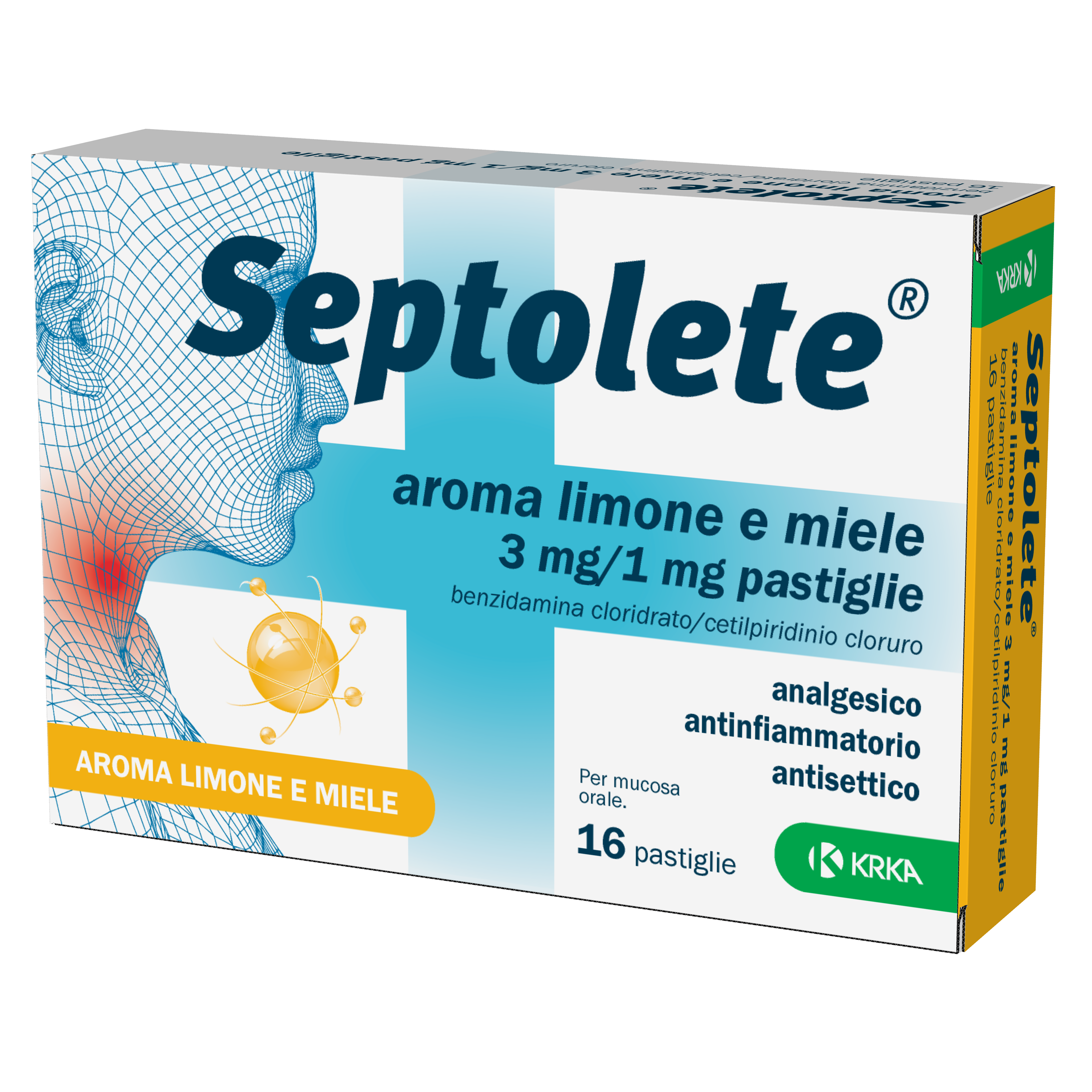 SEPTOLETE*16PAST 3+1MG LIM MIE - Farmacia Bartoli