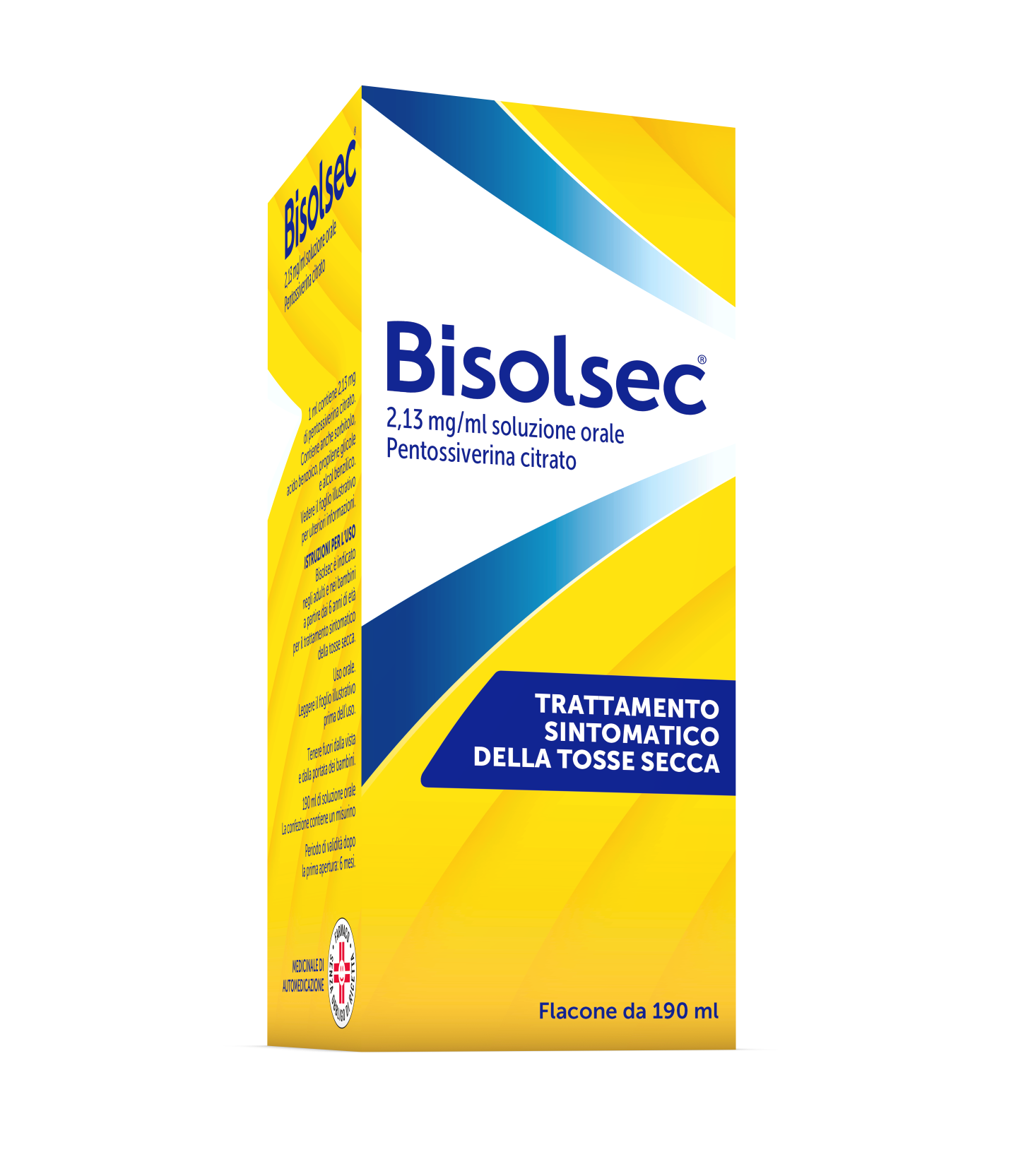BISOLSEC*OS FL 190ML 2,13MG/ML - Farmacia Bartoli