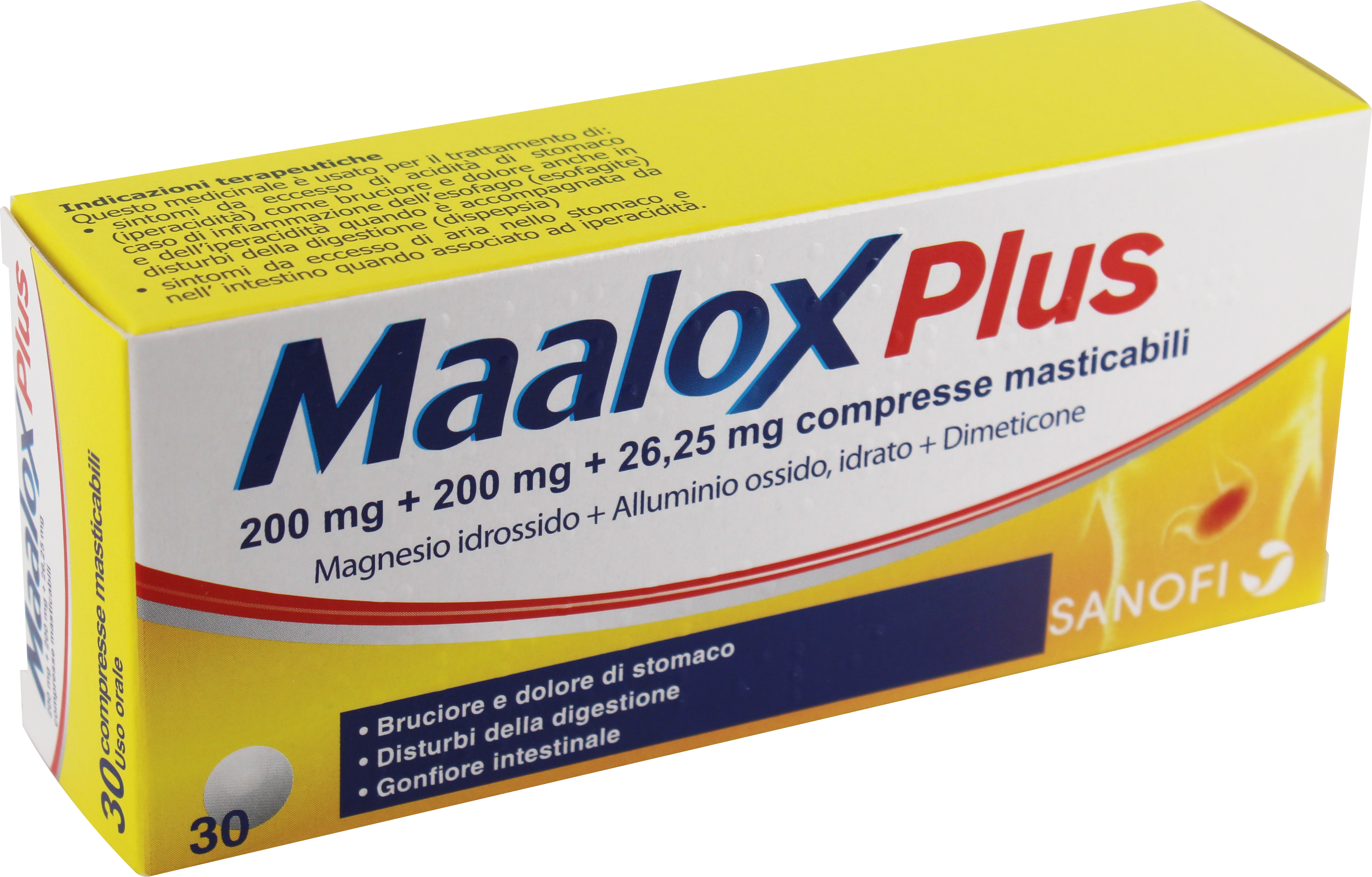 MAALOX PLUS*30CPR MAST - Farmacia Bartoli