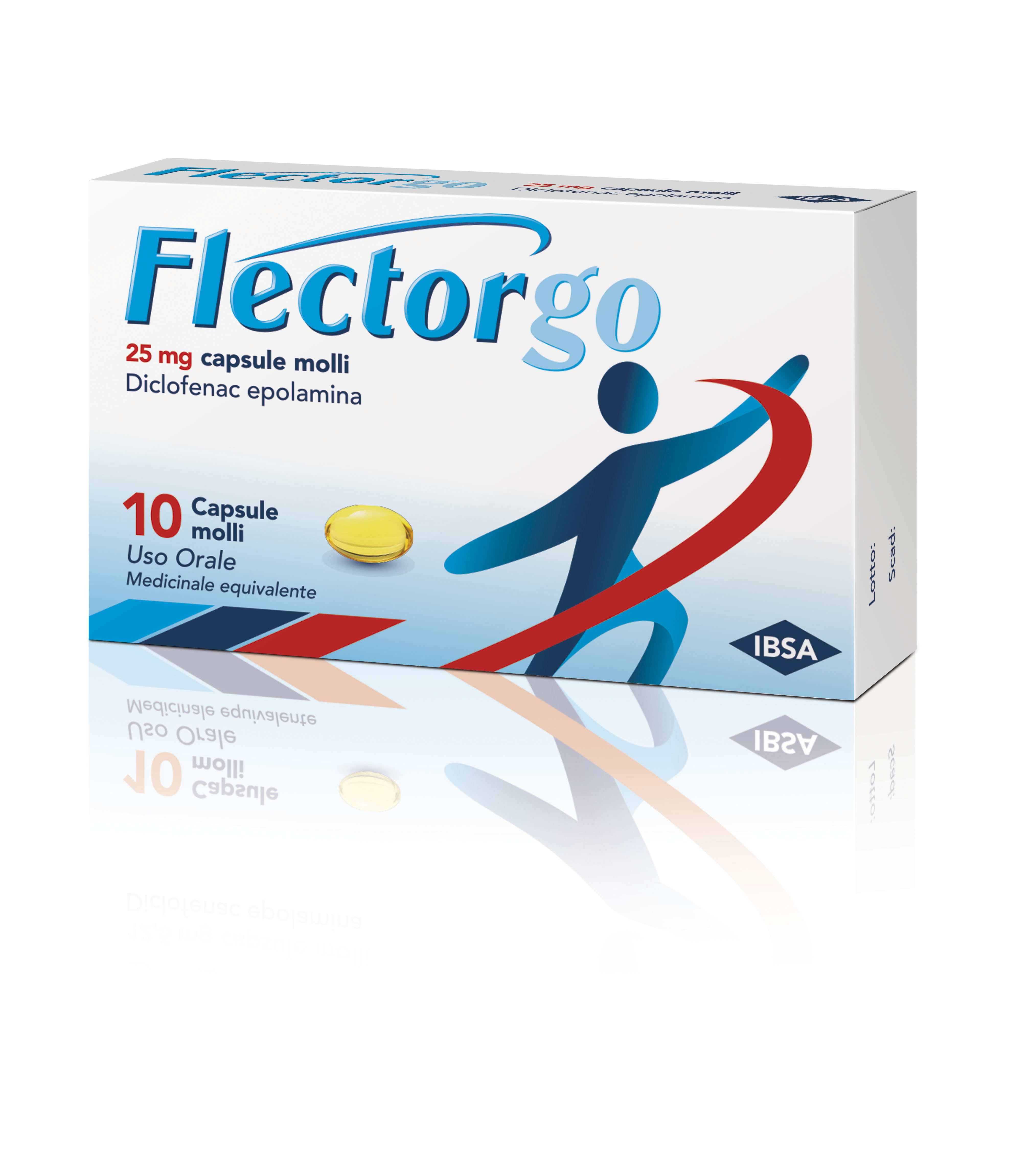 FLECTORGO*10CPS MOLLI 25MG - Farmacia Bartoli