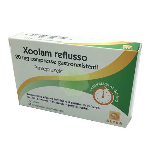 XOOLAM REFLUSSO*12CPR 20MG - Farmacia Bartoli