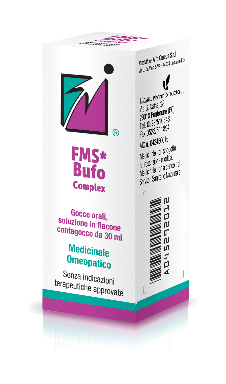 FMS BUFO COMPLEX*30ML GTT - Farmacia Bartoli