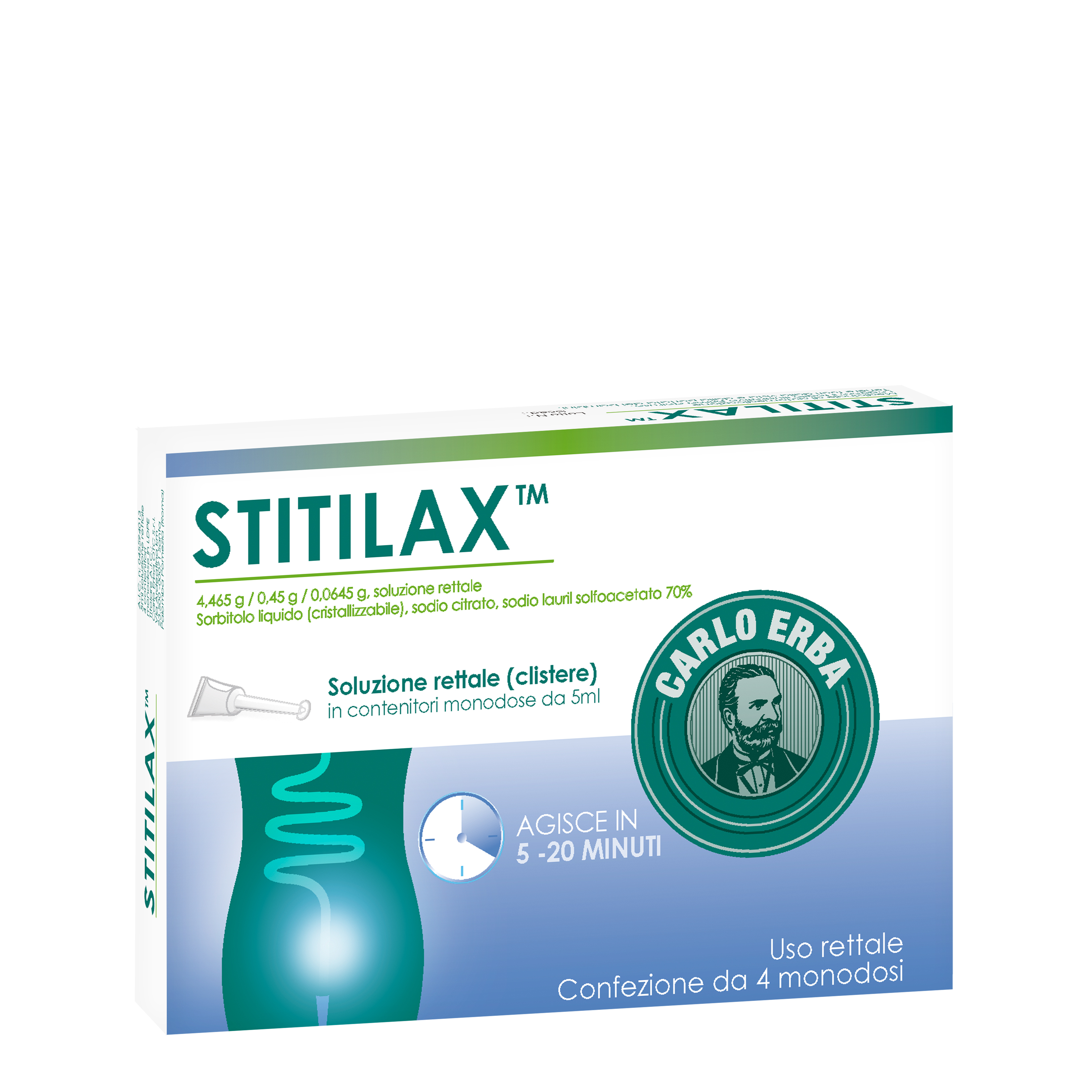 STITILAX*RETT SOL 4FL MONO 5ML - Farmacia Bartoli