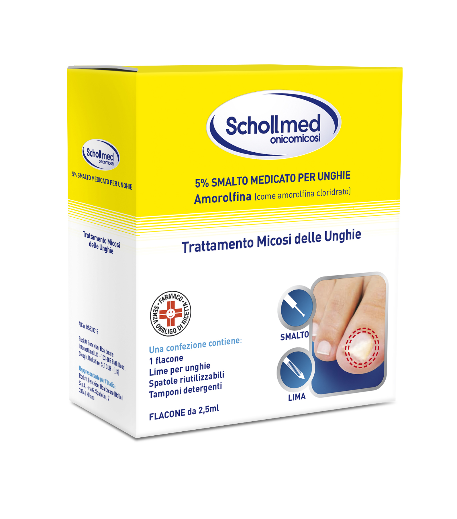 SCHOLLMED ONICOMICOSI*2,5ML 5% - Farmacia Bartoli