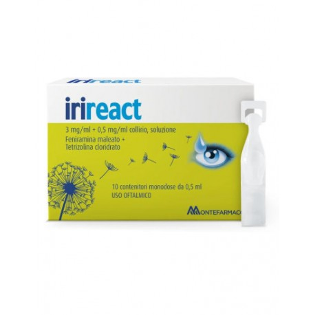 IRIREACT*COLL 10FL 0,5ML - Farmacia Bartoli