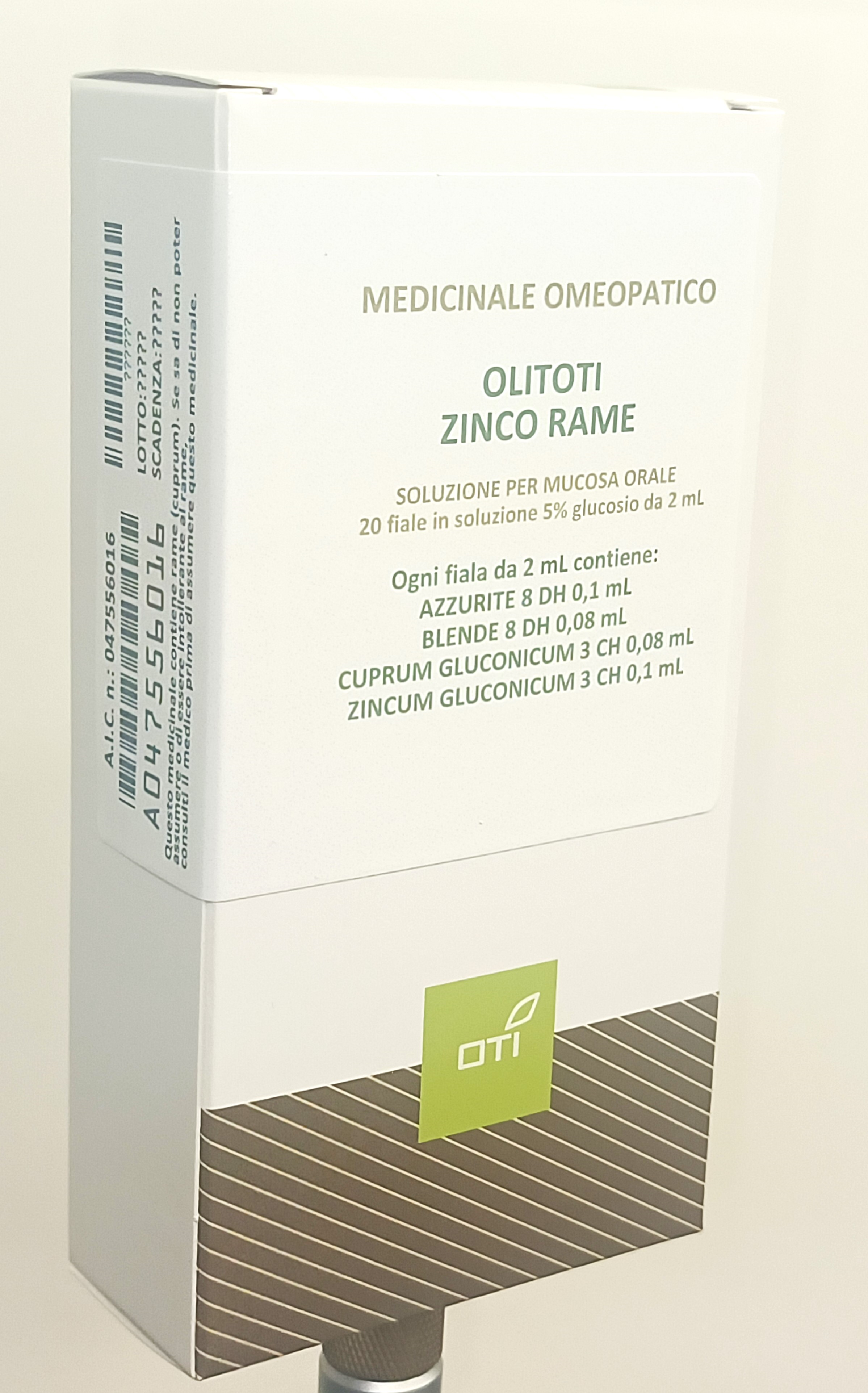 OLITOTI ZINCO RAME*OS 20F 2ML - Farmacia Bartoli