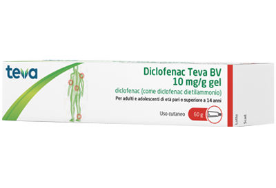DICLOFENAC TEVA*GEL 60G 10MG/G - Farmacia Bartoli