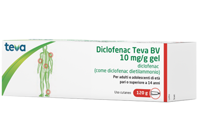 DICLOFENAC TEVA*GEL120G 10MG/G - Farmacia Bartoli