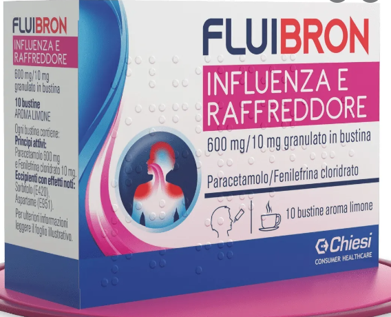 FLUIBRON INFLUENZA E RAFF*10BS - Farmacia Bartoli