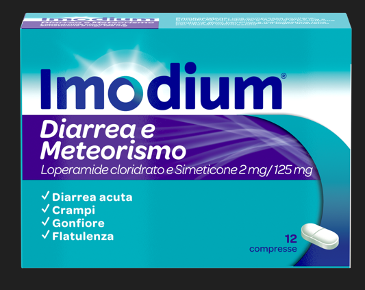IMODIUM DIARREA E METEOR*12CPR - Farmacia Bartoli