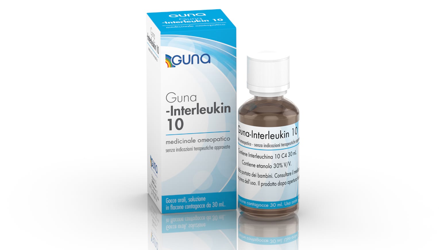 GUNA INTERLEUKIN 10*C4 GTT30ML - Farmacia Bartoli