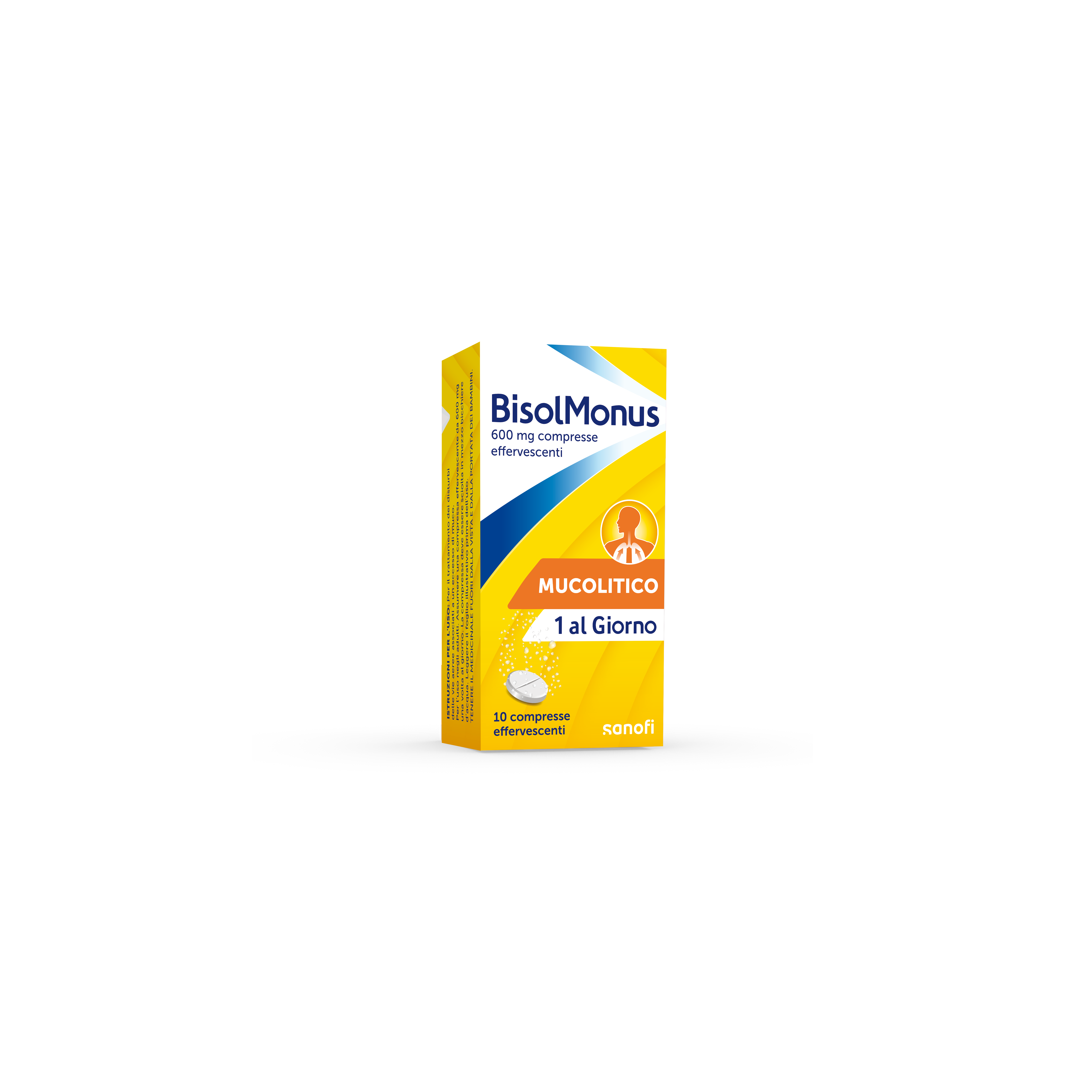 BISOLMONUS*10CPR EFF 600MG - Farmacia Bartoli