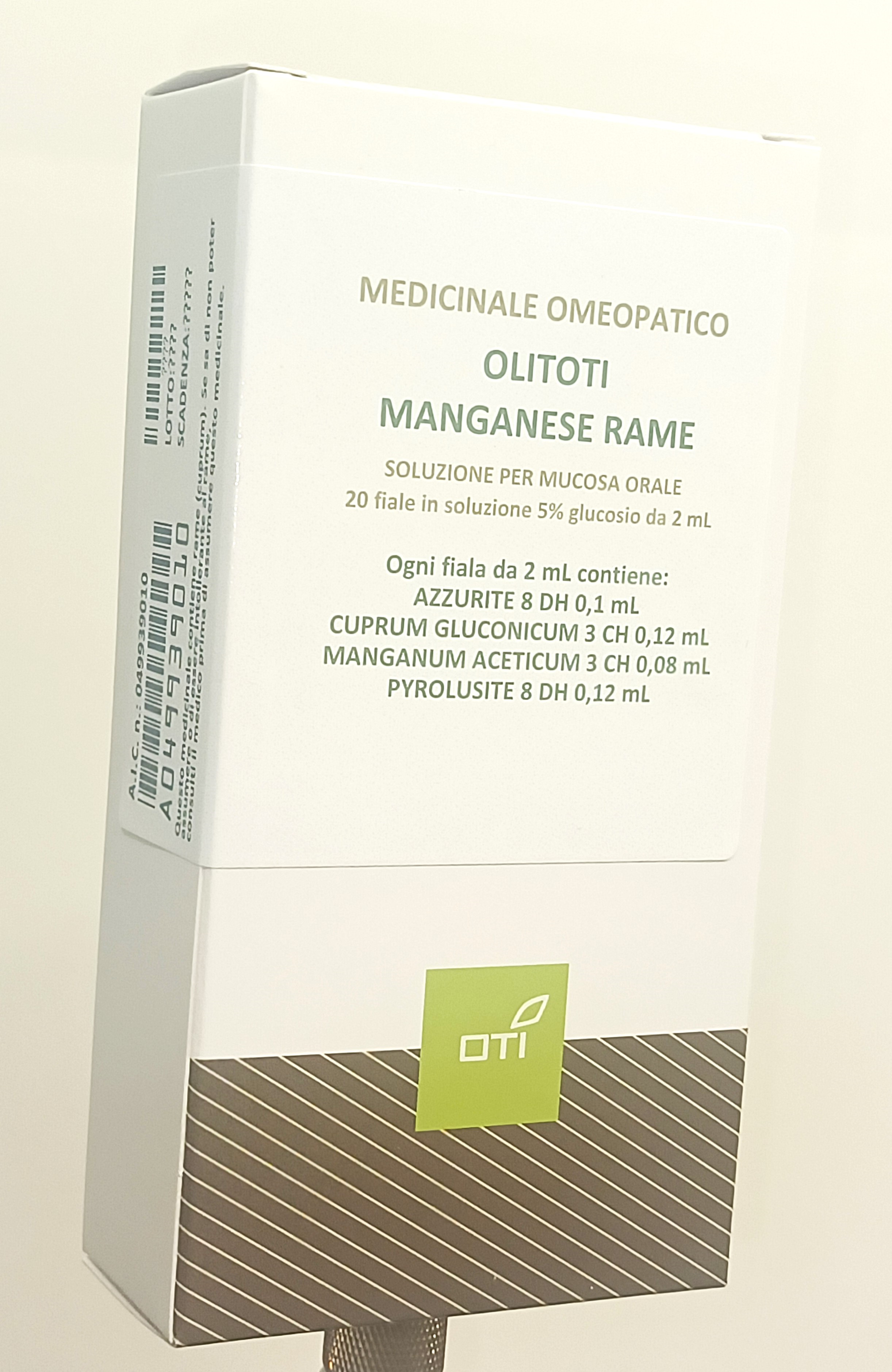 OLITOTI MANGANESE RAME*OS 20F - Farmacia Bartoli