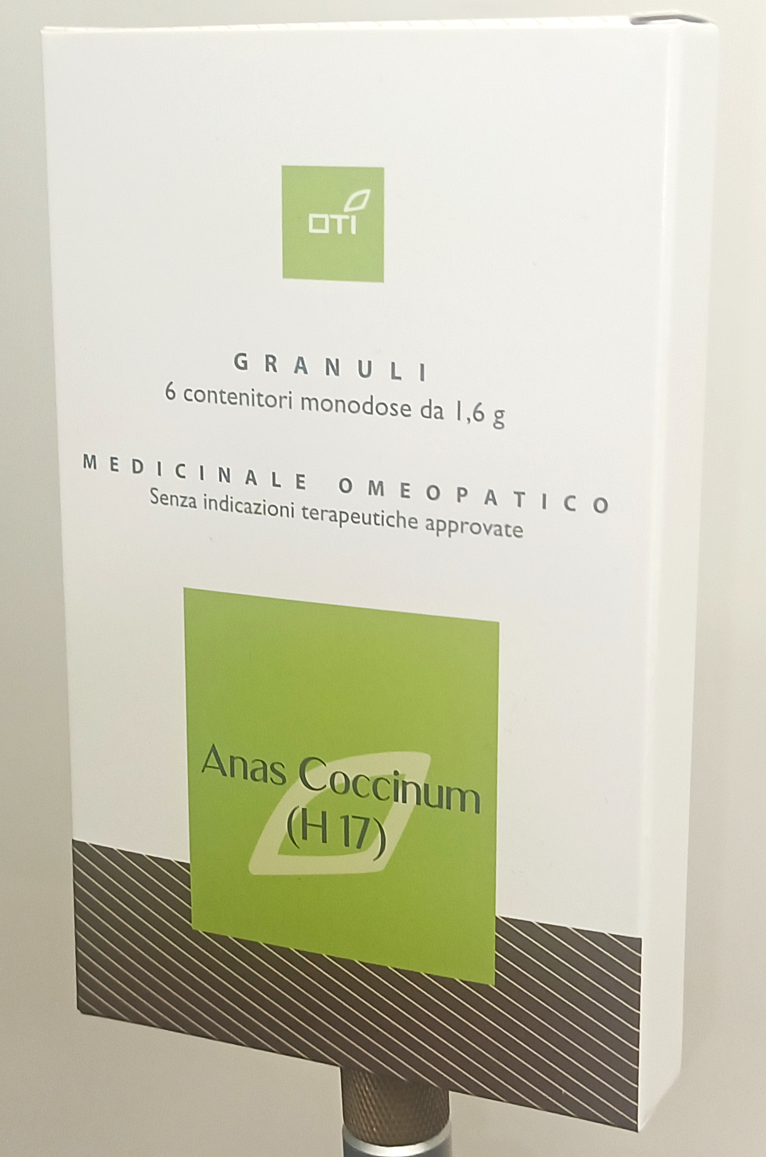 ANAS COCCINUM H17*6 MONOD 1,6G - Farmacia Bartoli