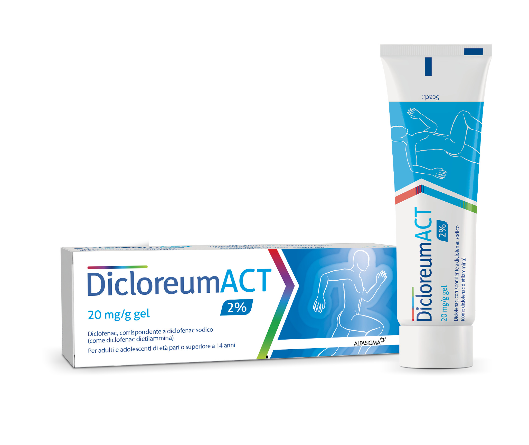 DICLOREUMACT*GEL 100G 20MG/G - Farmacia Bartoli