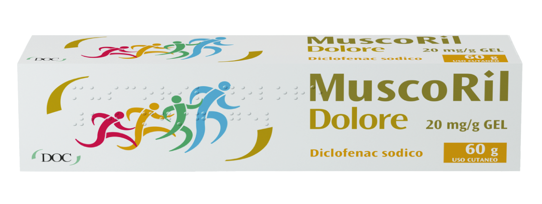 MUSCORIL DOLORE*GEL 60G 20MG/G - Farmacia Bartoli
