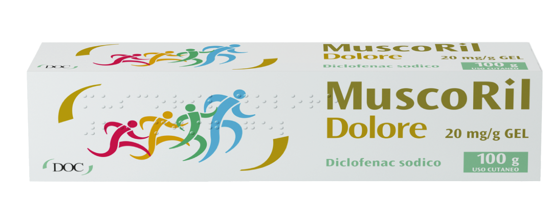 MUSCORIL DOLORE*GEL100G 20MG/G - Farmacia Bartoli