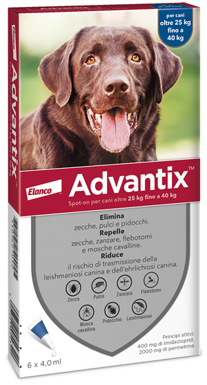 ADVANTIX SPOT ON*6PIP 25-40KG - Farmacia Bartoli