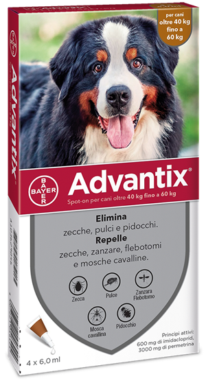 ADVANTIX SPOT ON*4PIP 40-60KG - Farmacia Bartoli