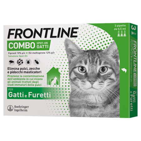 FRONTLINE COMBO*3PIP GATTI/FUR - Farmacia Bartoli