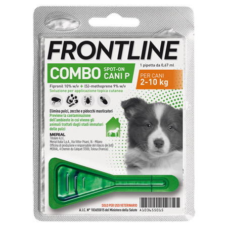 FRONTLINE COMBO*1PIP 2-10KG CA - Farmacia Bartoli
