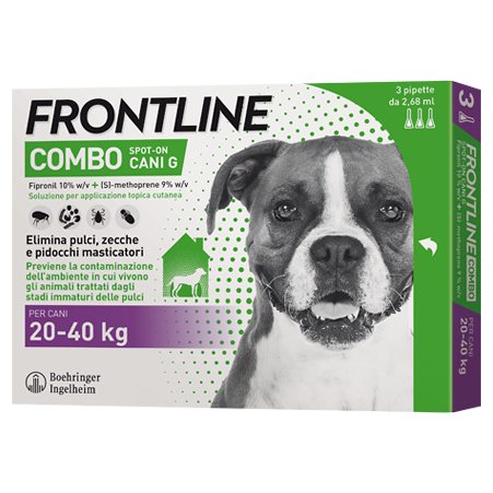FRONTLINE COMBO*3PIP 20-40KG C - Farmacia Bartoli