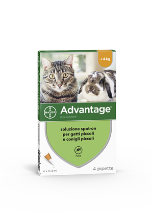ADVANTAGE*4PIP 0,4ML SPOTON - Farmacia Bartoli