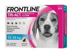 FRONTLINE TRI-ACT*3PIP 10-20KG - Farmacia Bartoli