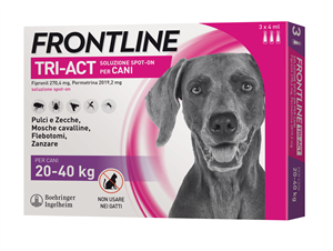 FRONTLINE TRI-ACT*3PIP 20-40KG - Farmacia Bartoli