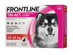 FRONTLINE TRI-ACT*3PIP 40-60KG - Farmacia Bartoli