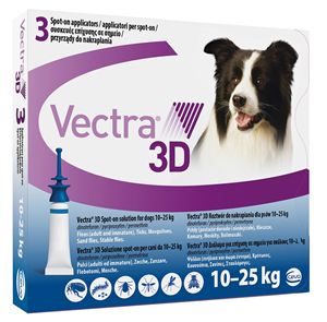 VECTRA 3D*3PIP 10-25KG BLU - Farmacia Bartoli
