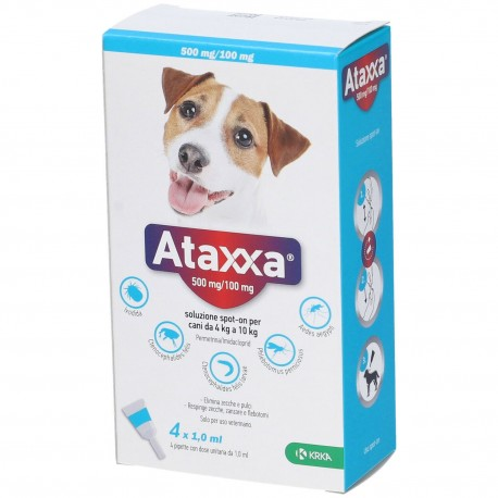 ATAXXA SPOTON*4PIP 4-10KG - Farmacia Bartoli