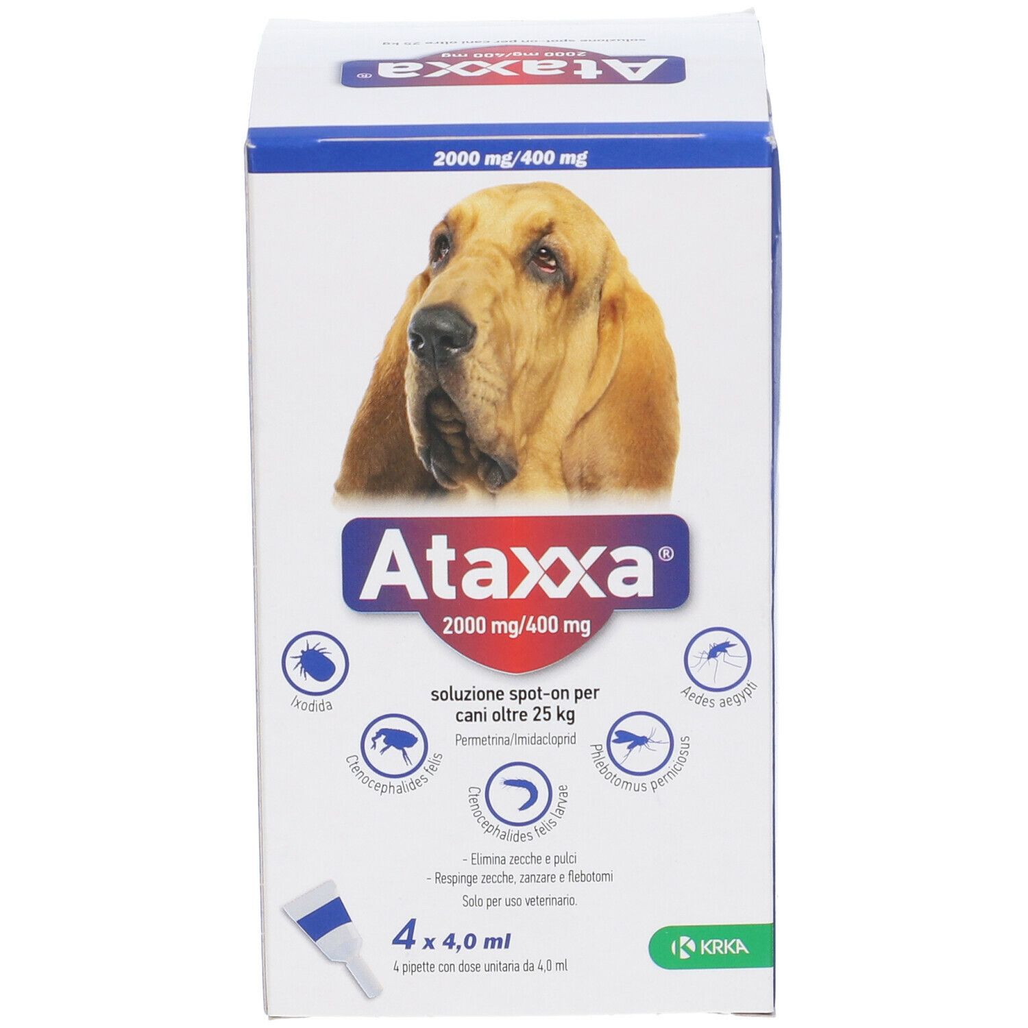 ATAXXA SPOTON*4PIP 25-40KG - Farmacia Bartoli